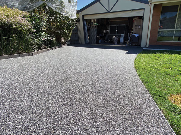 After doing Driveway Resurfacing service at home